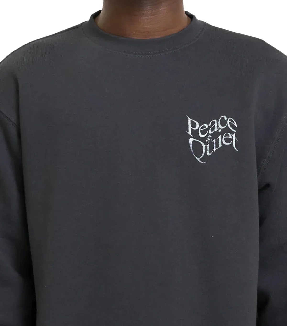 Museum of Peace & Quiet Warped Crewneck Black sold by Somewhere product image thumbnail 5