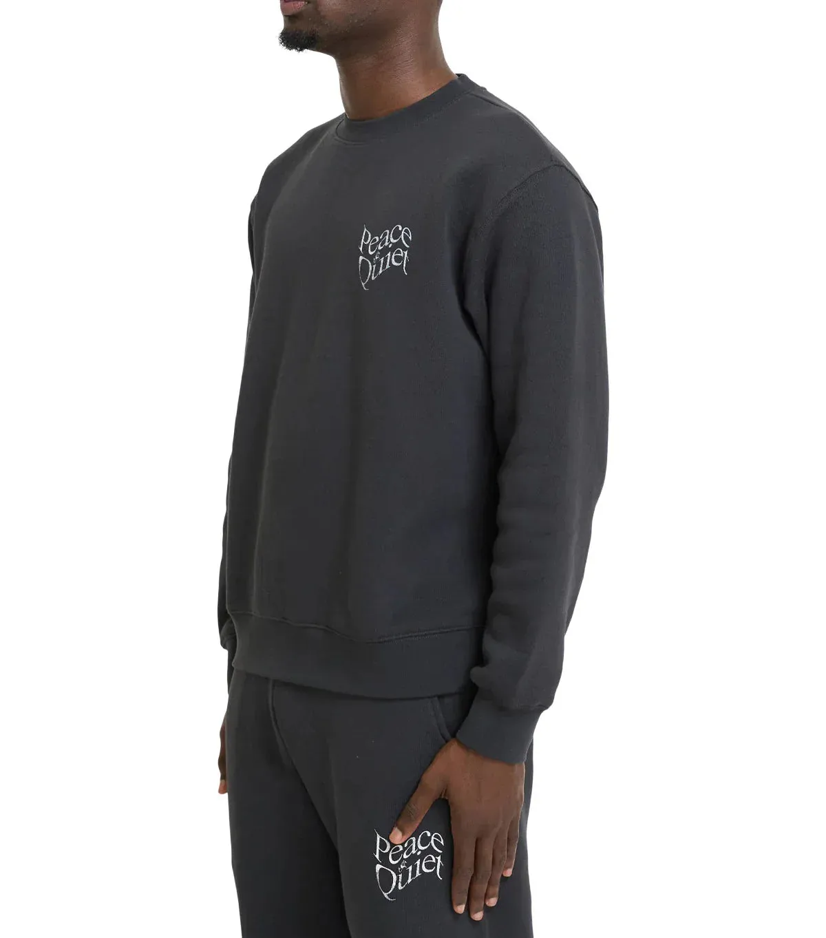 Museum of Peace & Quiet Warped Crewneck Black sold by Somewhere product image thumbnail 2