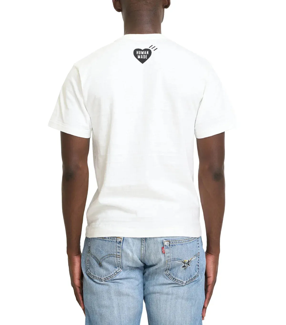 Human Made Graphic T-Shirt #5 White sold by Somewhere product image thumbnail 4