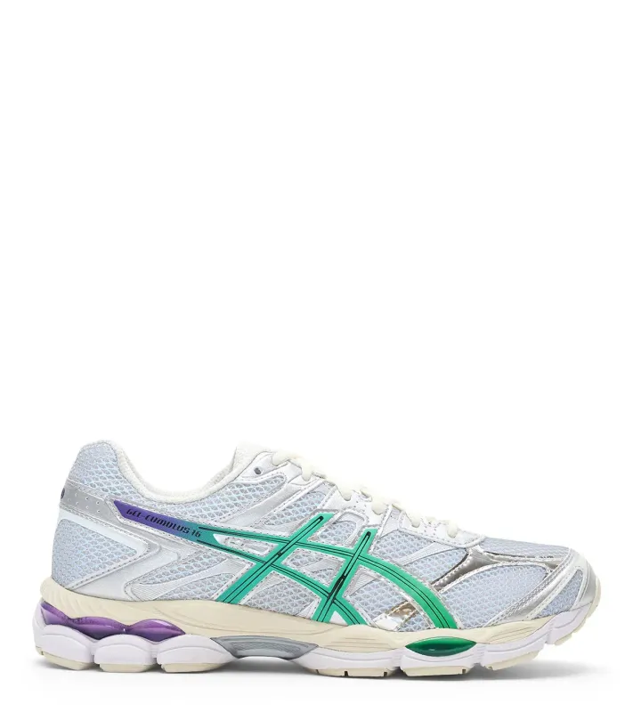 ASICS ‘Tomo’ GEL-Cumulus 16 Cream Malachite Green made by Asics