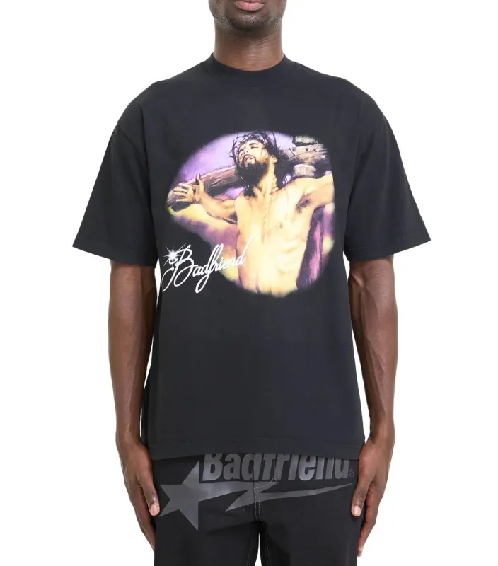 Badfriend Jesus T-Shirt Black made by Somewhere