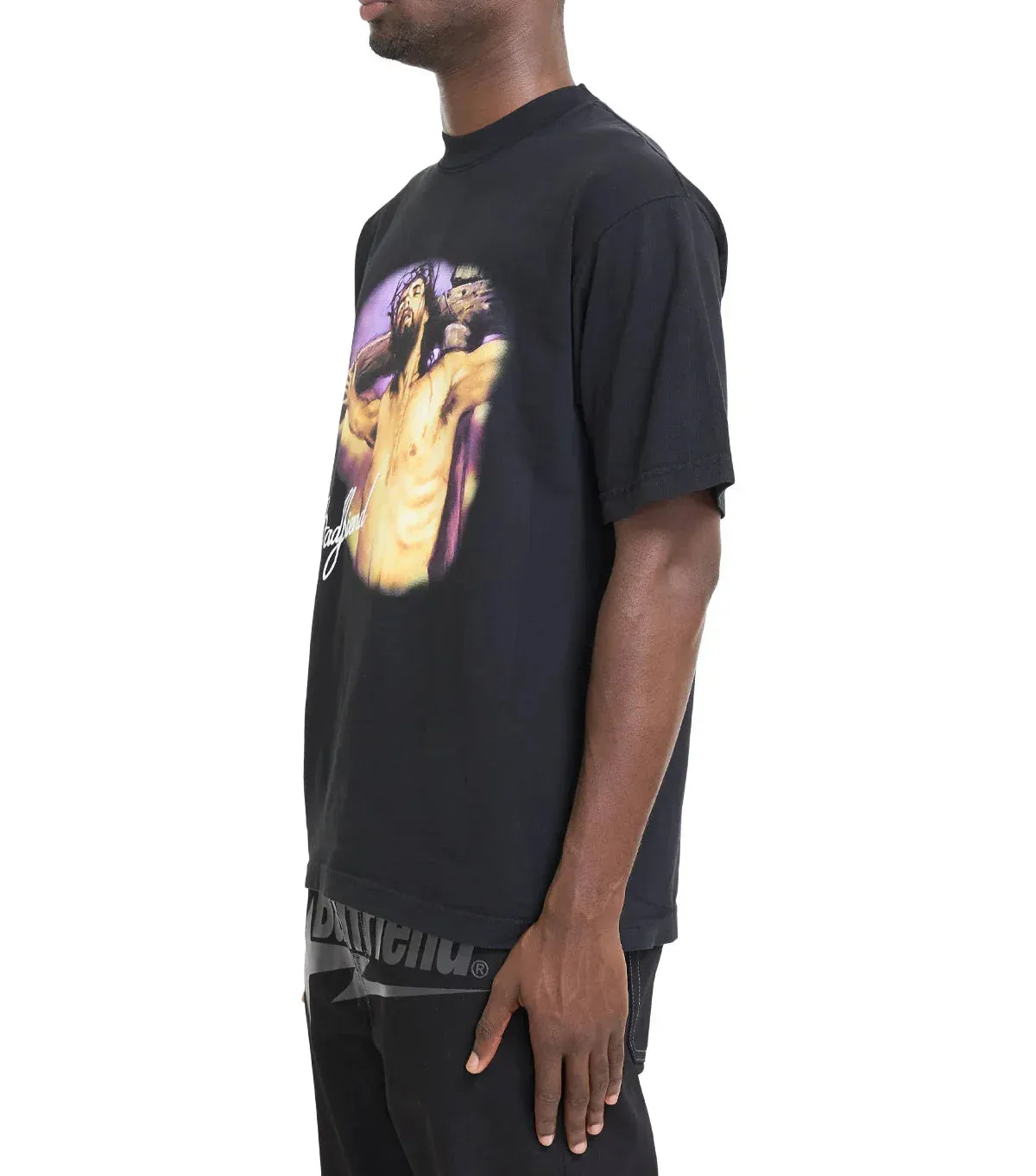 Badfriend Jesus T-Shirt Black sold by Somewhere product image thumbnail 2
