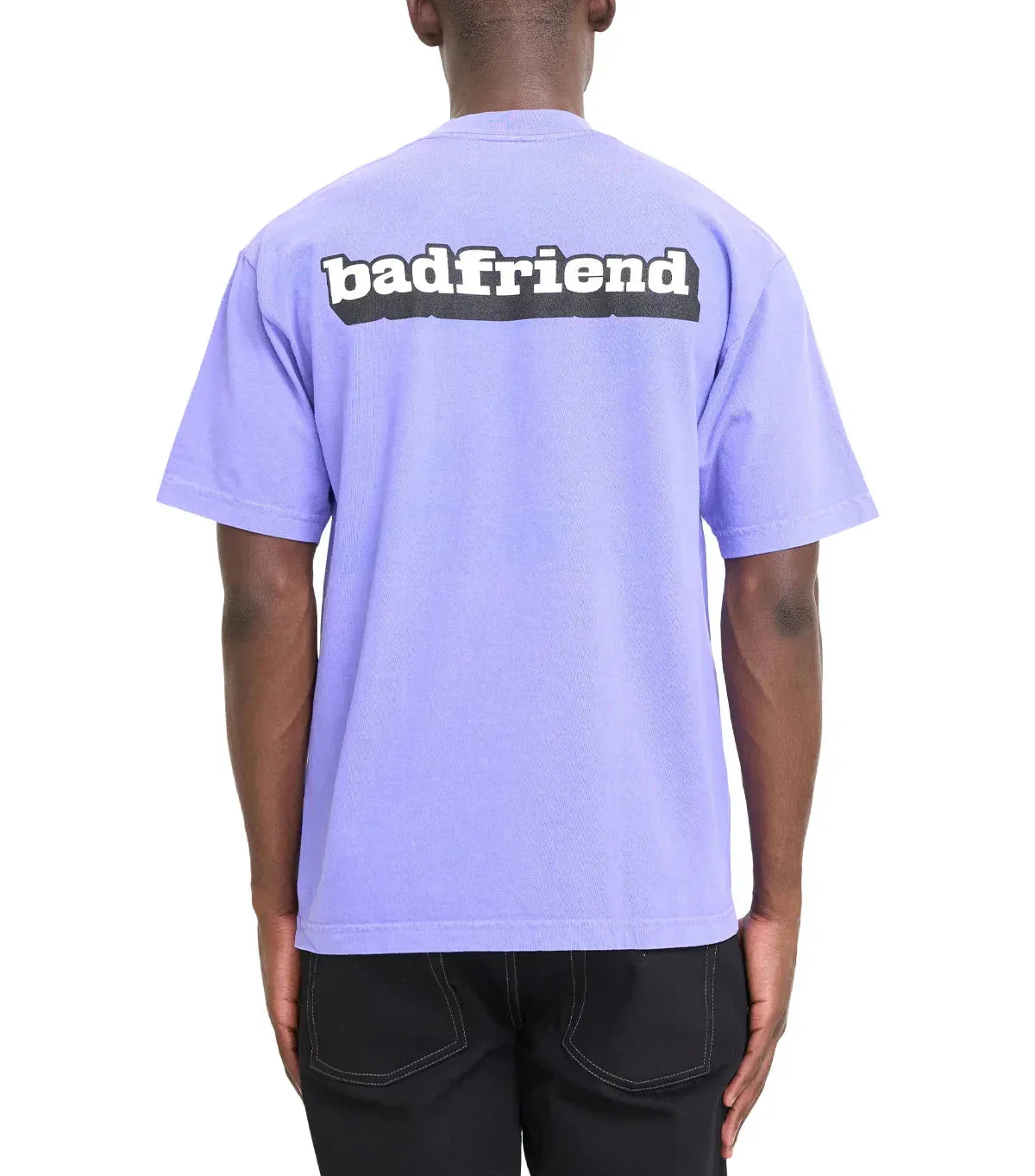 Badfriend Bar Logo T-Shirt Neon Blue sold by Somewhere product image thumbnail 4