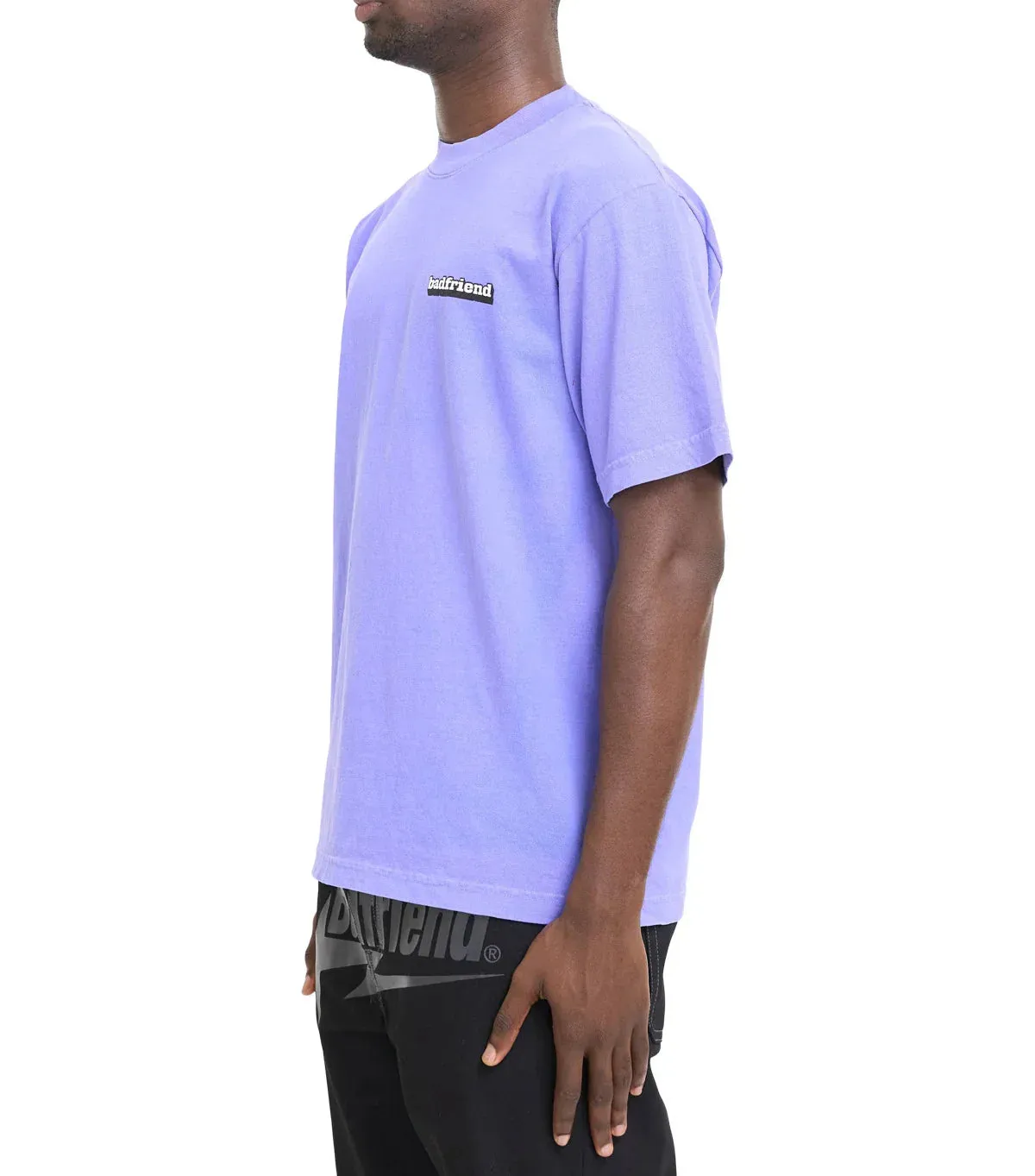 Badfriend Bar Logo T-Shirt Neon Blue sold by Somewhere product image thumbnail 2