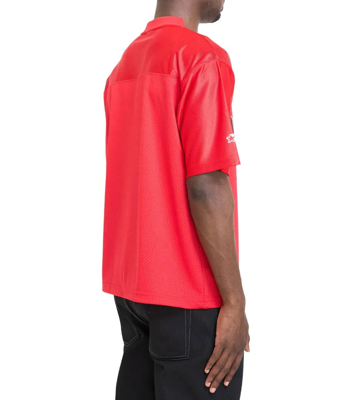Badfriend Big Logo Football Jersey Red sold by Somewhere product image thumbnail 3