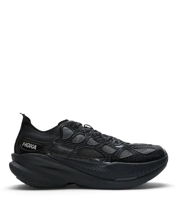 Hoka Mach X Caged Black Midnight Blue made by Hoka