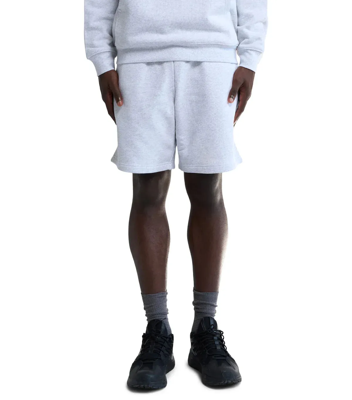 Dime Cursive Small Logo Sweatshorts Ash sold by Somewhere