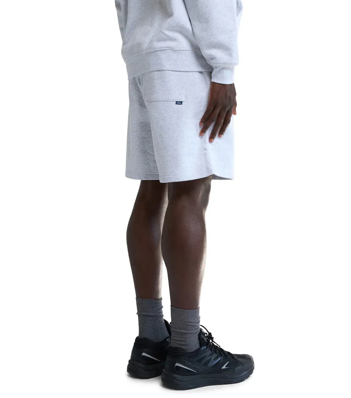 Dime Cursive Small Logo Sweatshorts Ash sold by Somewhere product image thumbnail 3