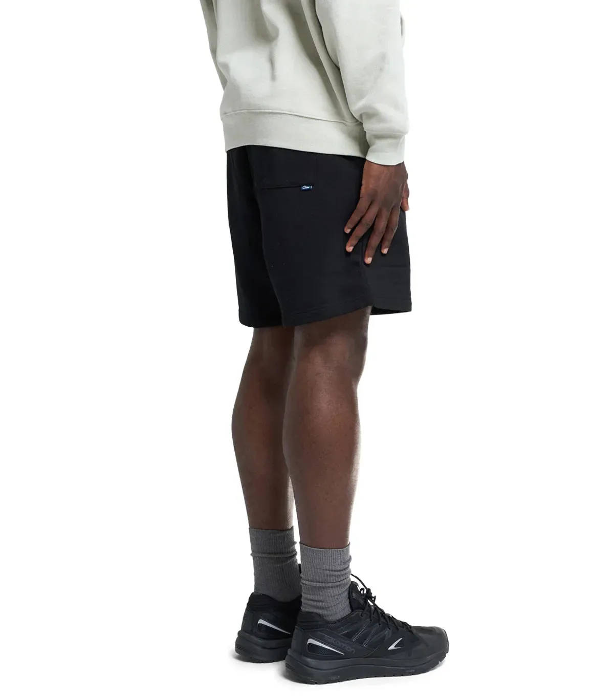 Dime Cursive Small Logo Sweatshorts Black sold by Somewhere product image thumbnail 3
