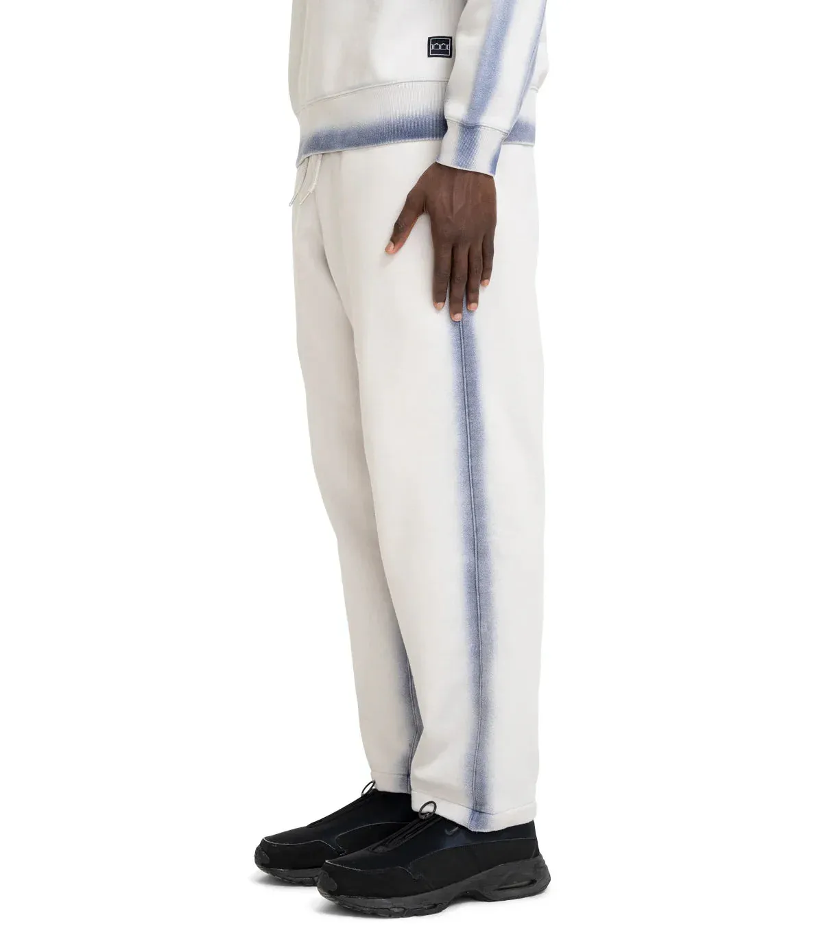 The Trilogy Tapes Overdye Open Hem Jogger Grey Blue sold by Somewhere product image thumbnail 2