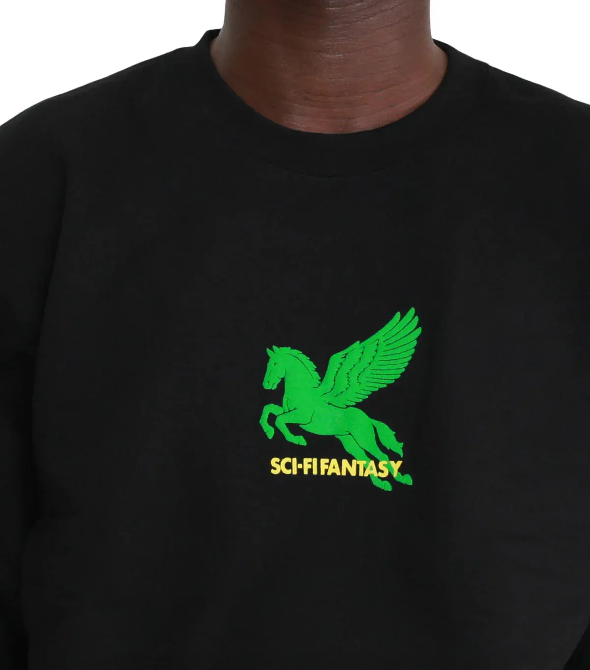 Sci-Fi Fantasy Pegasus Crew Black sold by Somewhere product image thumbnail 4