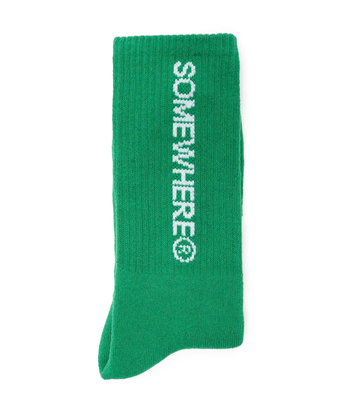 SOMEWHERE Original Crew Socks Green sold by Somewhere product image thumbnail 2