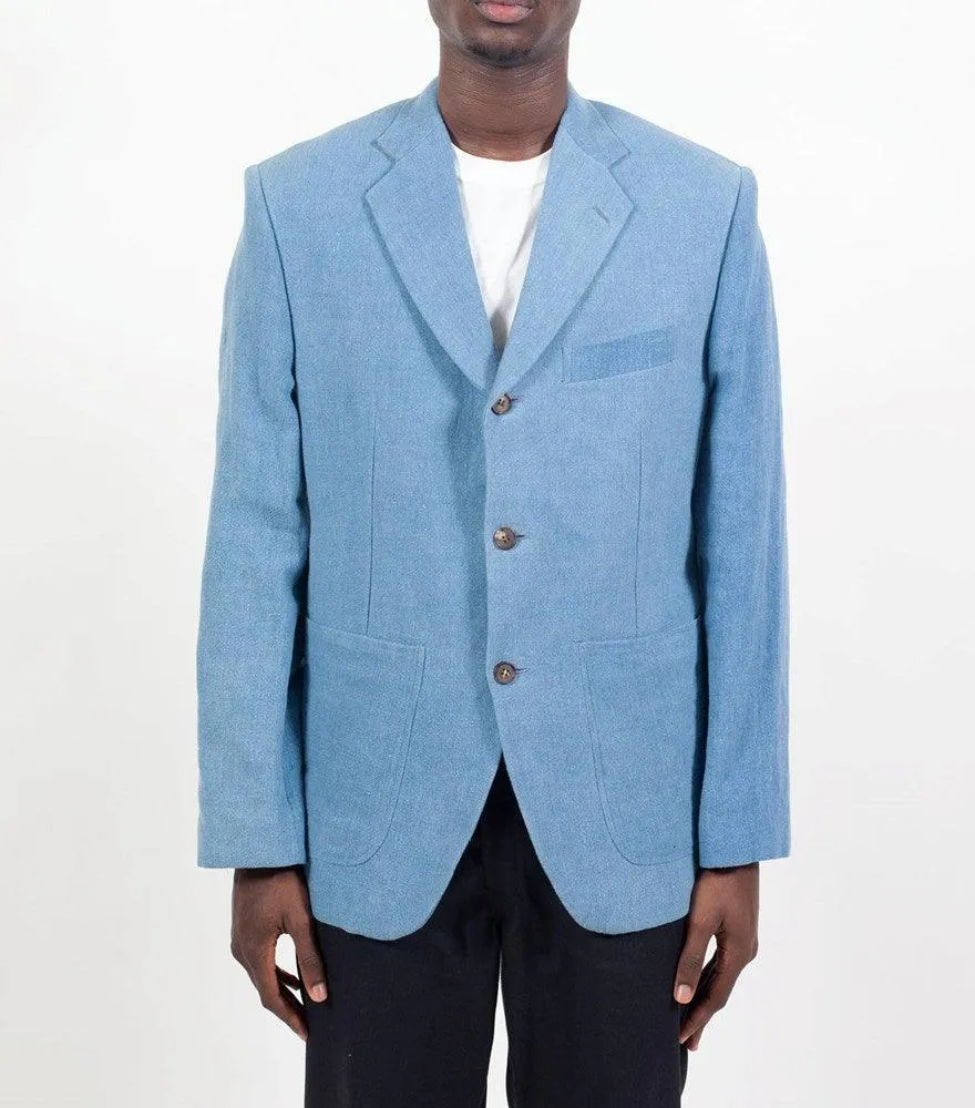 Kapital Cigar Jacket Indigo sold by Somewhere