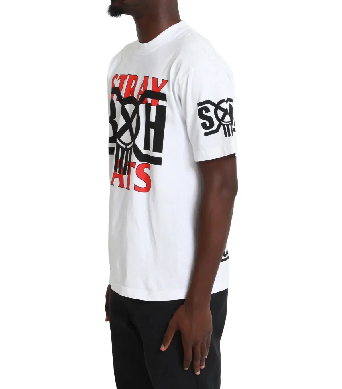 Stray Rats x Bounty Hunter Rodenticide Tee White sold by Somewhere product image thumbnail 2
