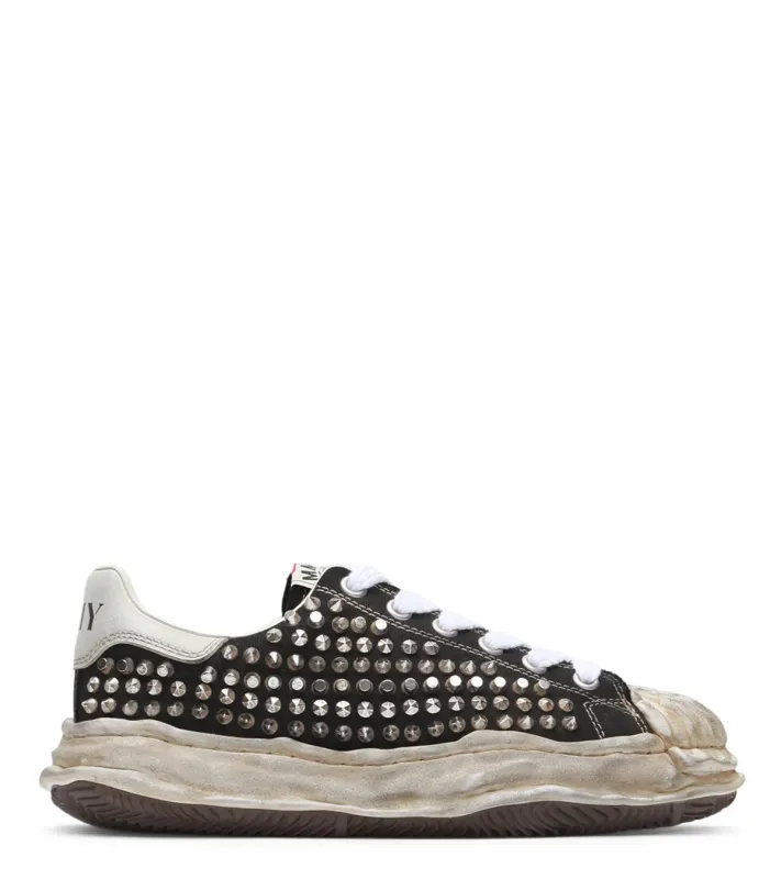 Mihara Yasuhiro Blakey Studded Low Black made by Miharayasuhiro