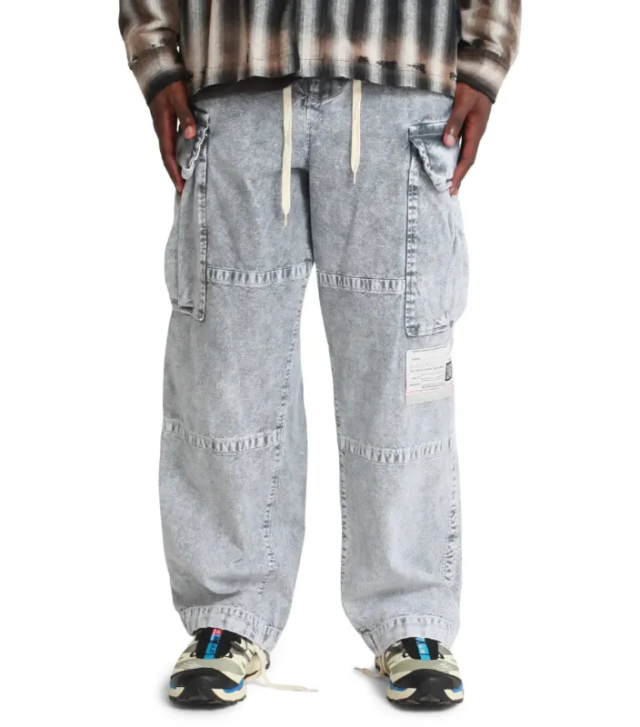 Mihara Yasuhiro Amateur Sewn Military Trousers White made by Somewhere