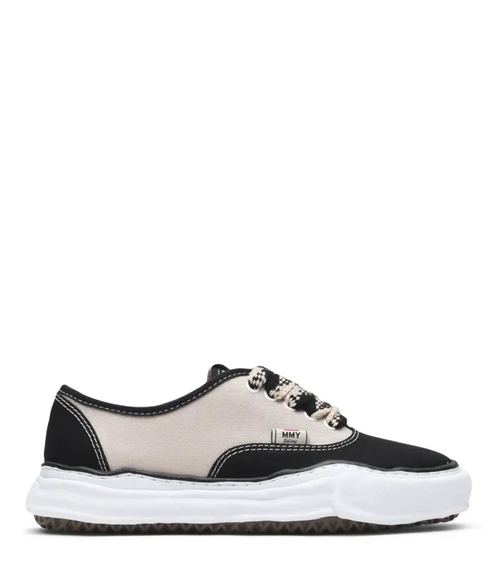 Mihara Yasuhiro Baker Low Black Beige made by Miharayasuhiro