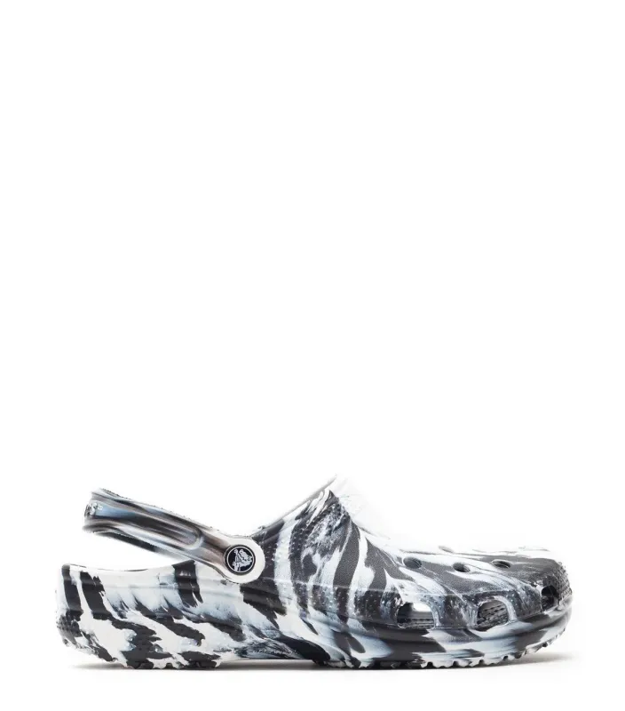 Crocs Classic Marbled Clog White made by Crocs