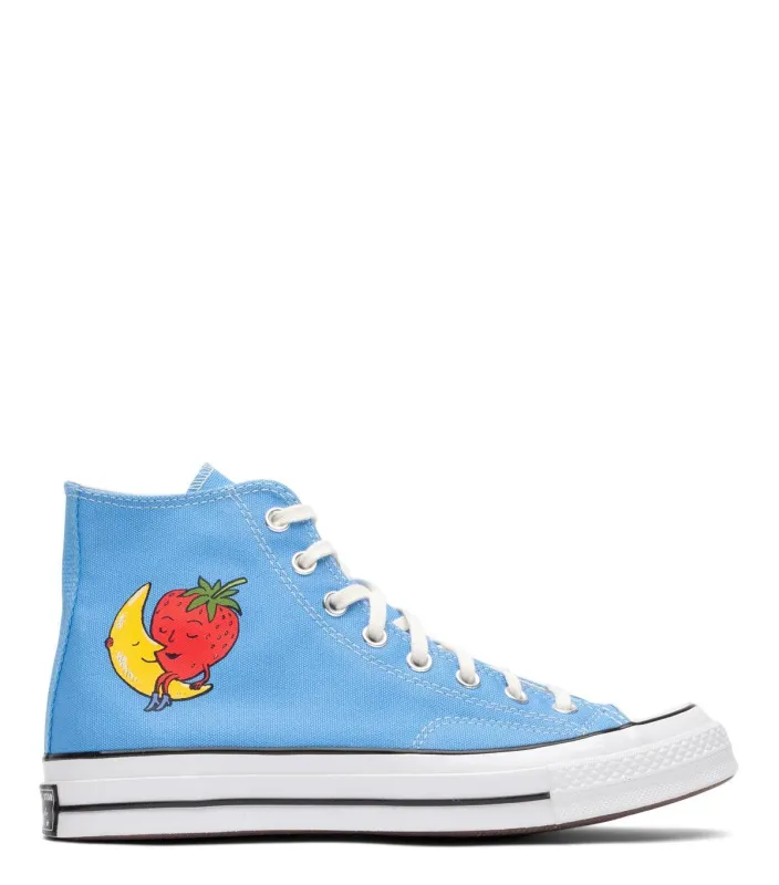 Sky High Farm Workwear x Converse Chuck 70 Hi Blue made by Somewhere