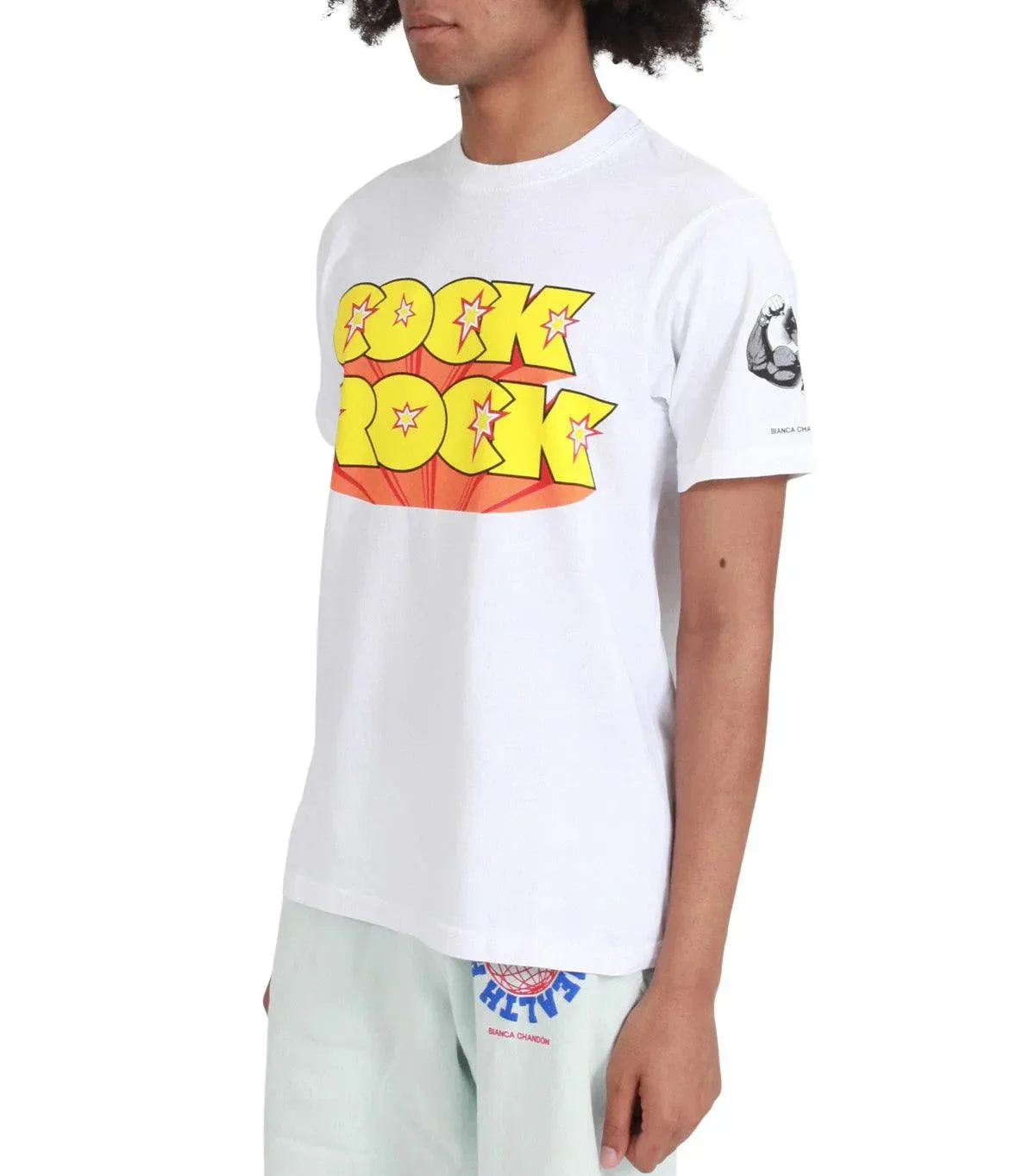 Bianca Chandon Glam Rock T-Shirt White sold by Somewhere product image thumbnail 2