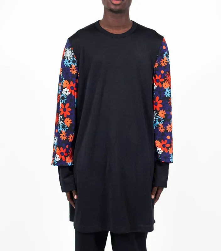 CdG Homme Plus Long Sleeve T-Shirt Multi Color made by Comme des Garcons