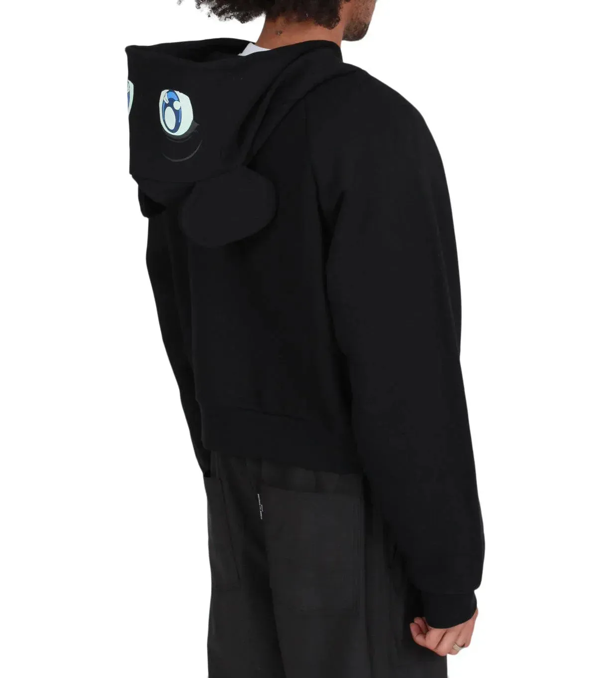 Liberal Youth Ministry Animé Zipped Hoodie Black sold by Somewhere product image thumbnail 3