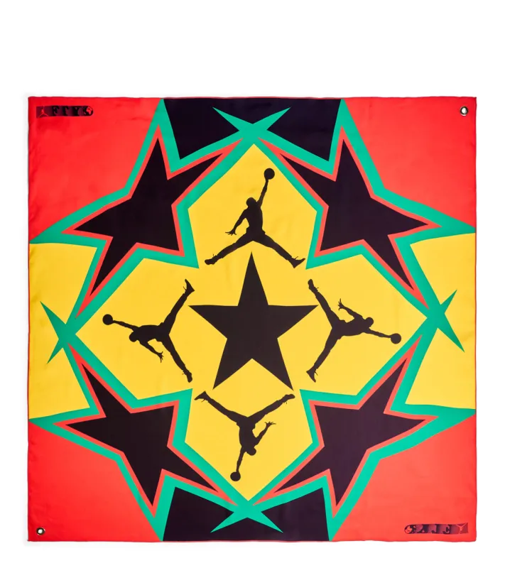 Jordan x Free The Youth Scarf Multi made by Jordan