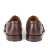 Weltline Penny Loafers - Dark Brown Calf sold by Rancourt & Co