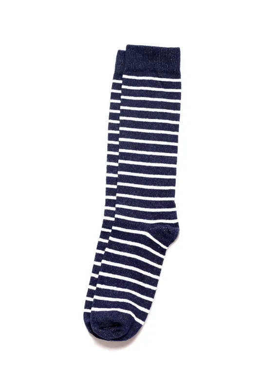 The Breton Stripe - Navy/White made by Rancourt & Co