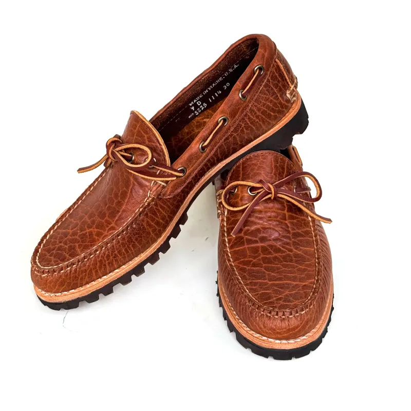 Belgrade Camp Loafer - Cognac Bison sold by Rancourt & Co