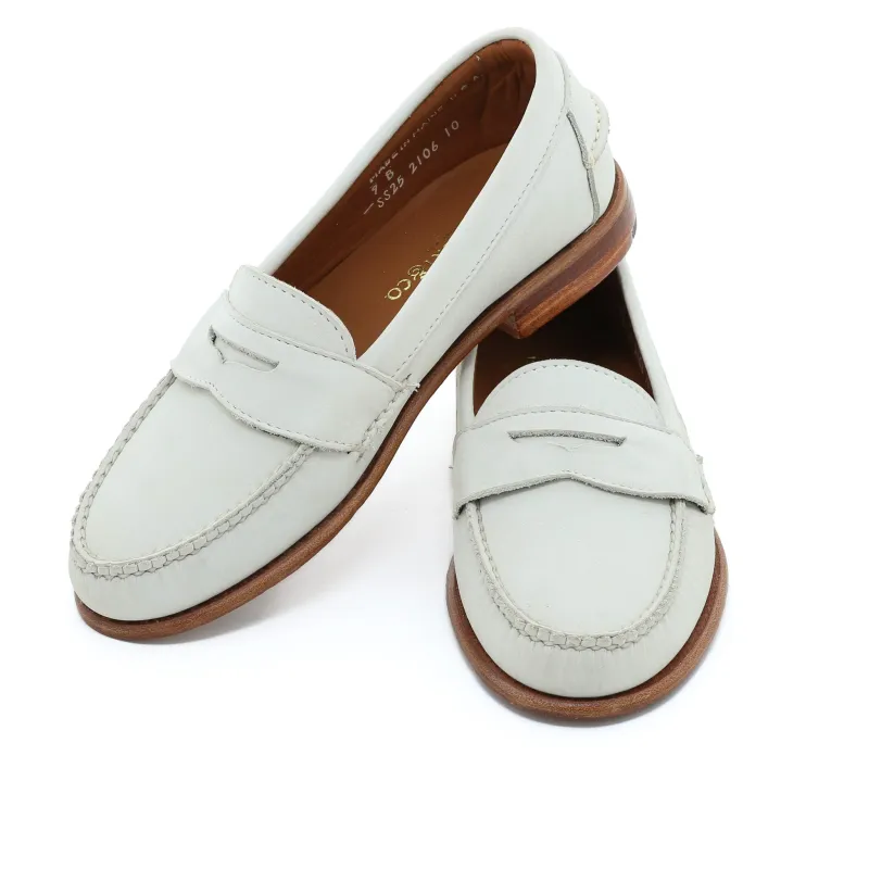 Women's Pinch Penny Loafer - Parchment sold by Rancourt & Co
