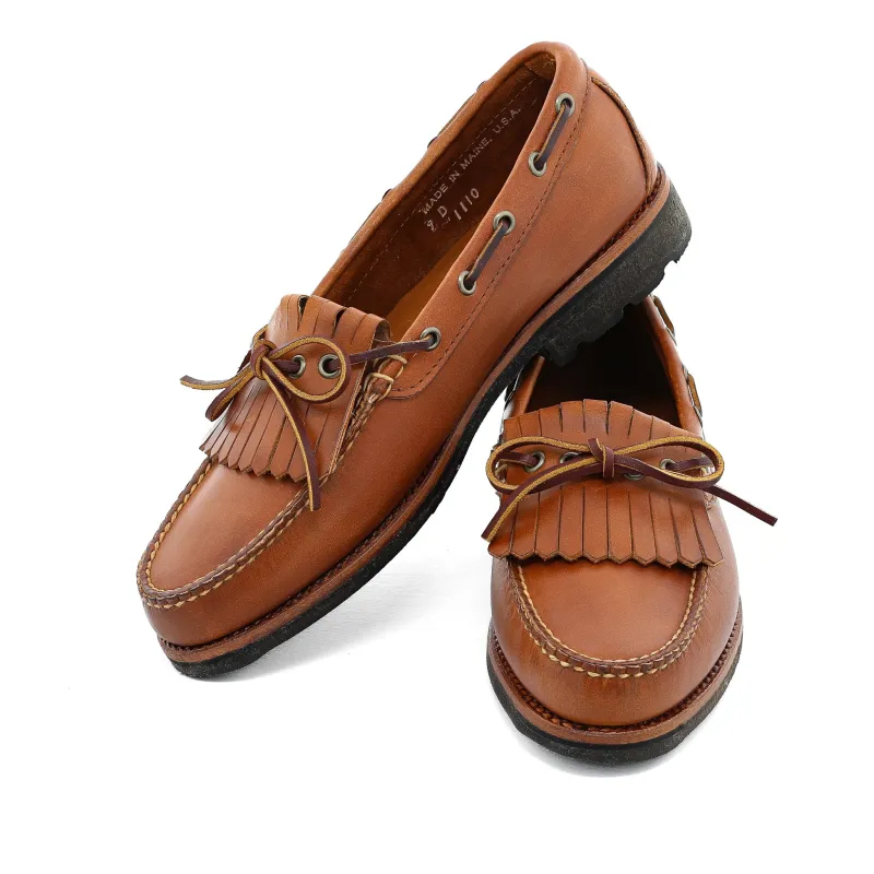 Kiltie Loafer - Tan Bulldog sold by Rancourt & Co