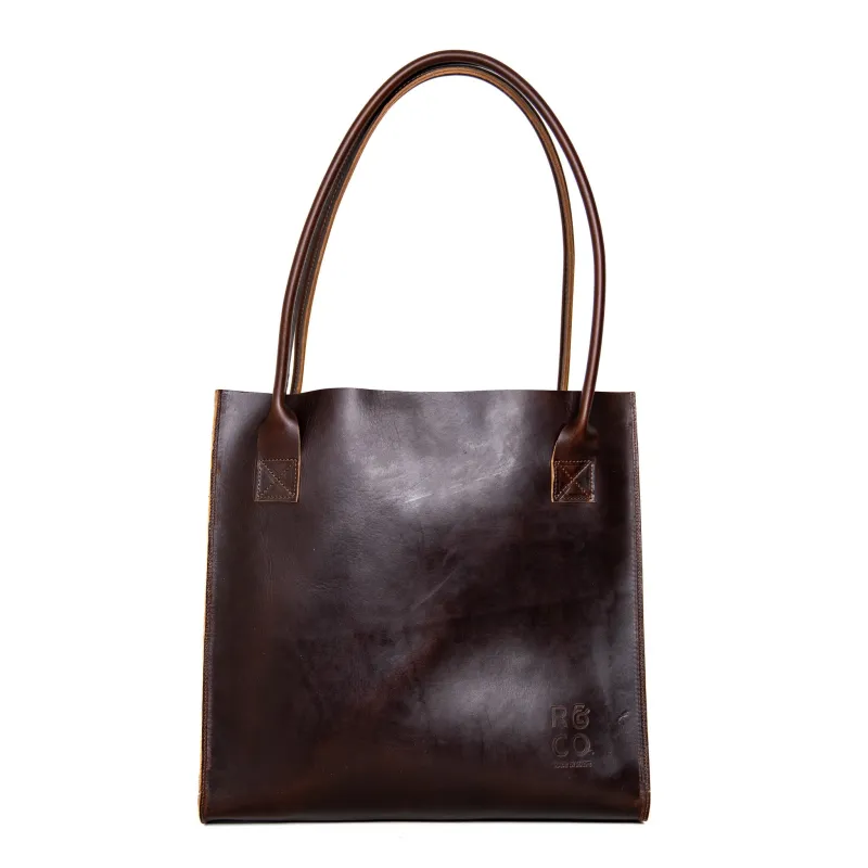 Schoodic Leather Tote sold by Rancourt & Co