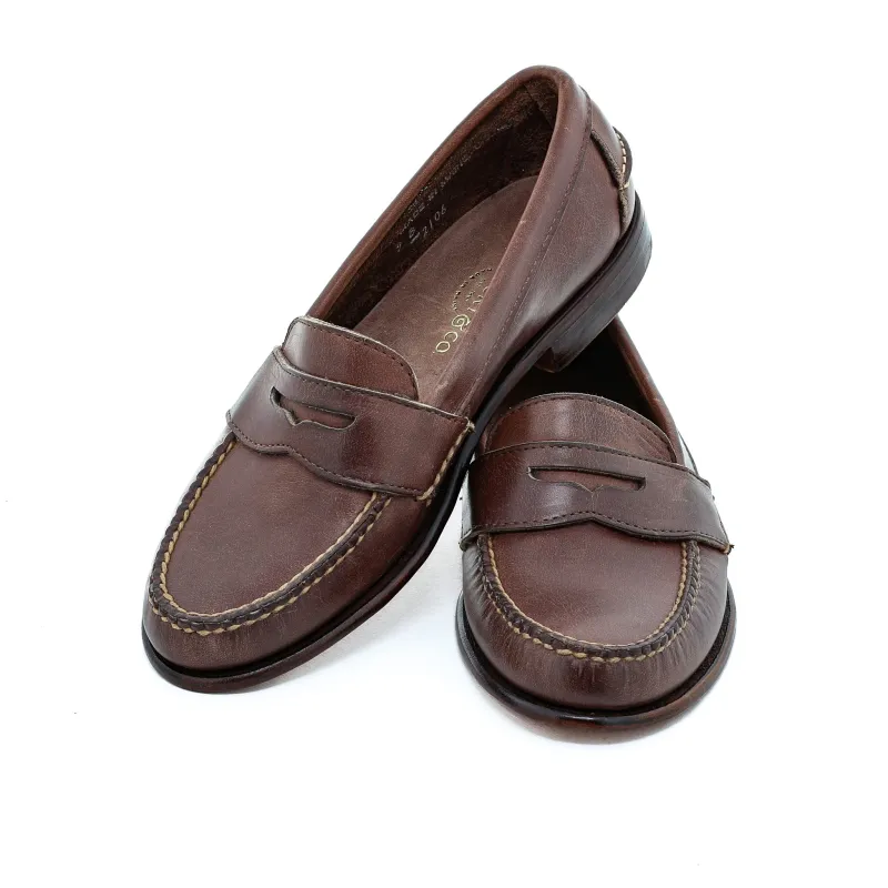 Women's Pinch Penny Loafer - Dark Brown Labrador sold by Rancourt & Co