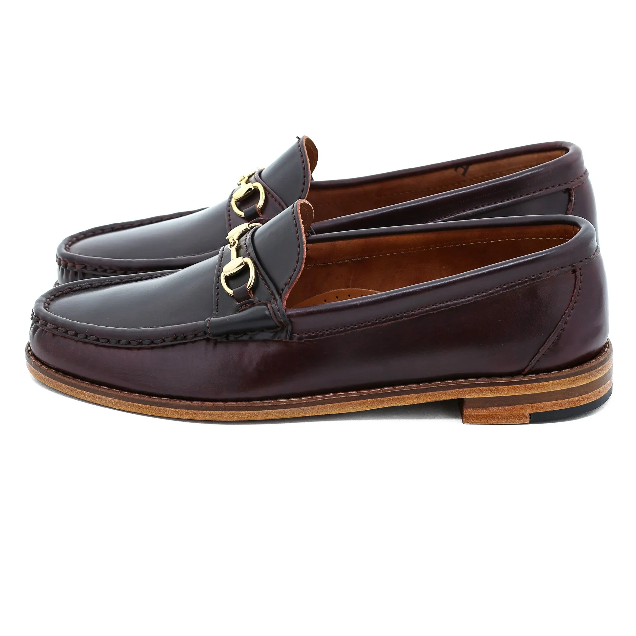 Blue Isle English Bit Moc - Color 8 Shell Cordovan sold by Rancourt & Co product image thumbnail 3
