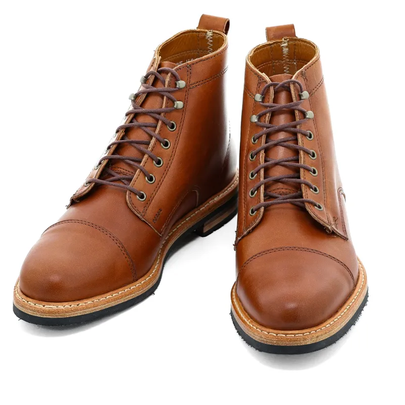 Byron Boot - Tan Bulldog made by Rancourt & Co