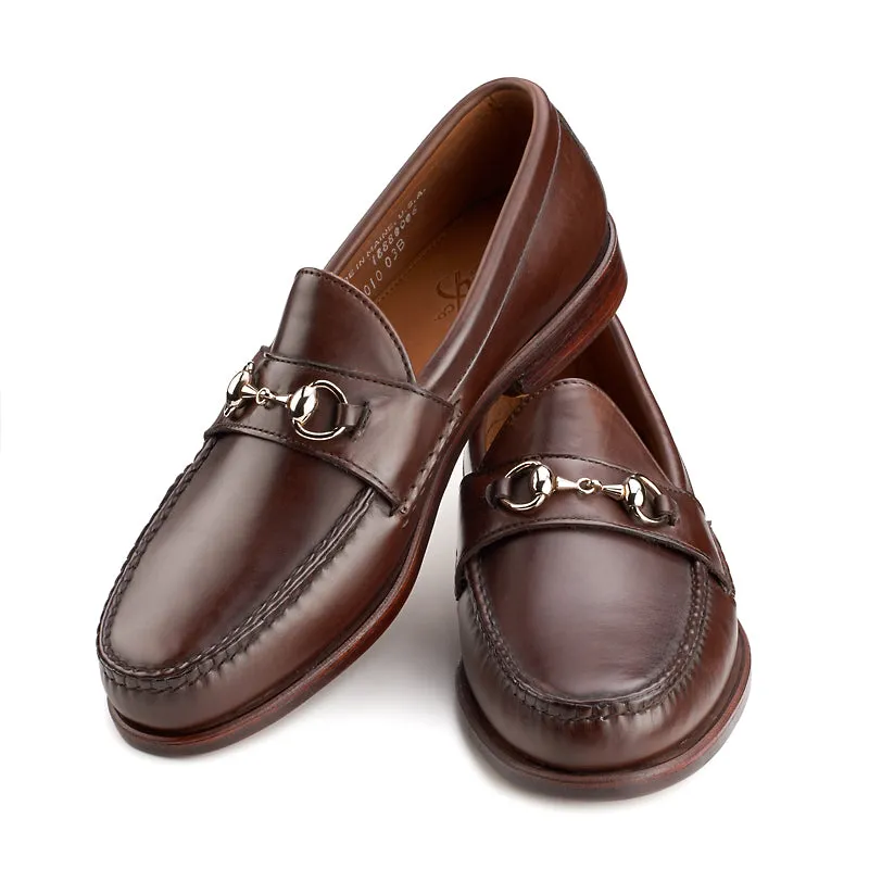 Horsebit Loafers - Dark Brown Calf made by Rancourt & Co