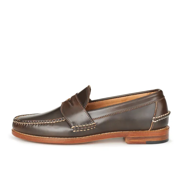 Pinch Penny Loafers - Espresso Shell Cordovan sold by Rancourt & Co product image thumbnail 2