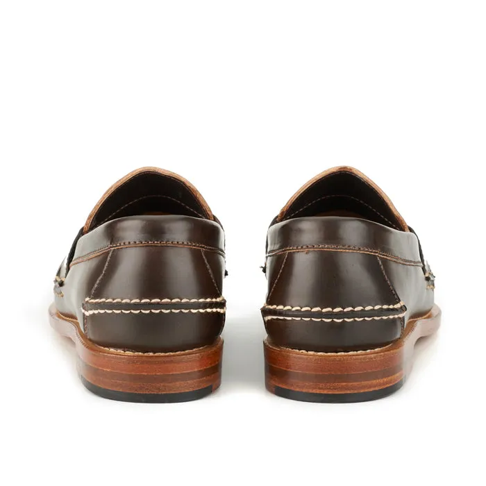 Pinch Penny Loafers - Espresso Shell Cordovan sold by Rancourt & Co product image thumbnail 4