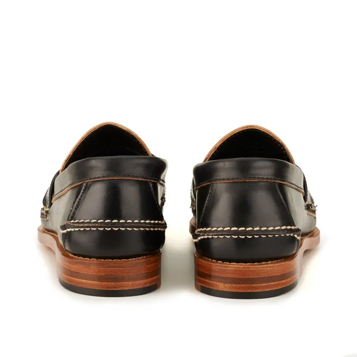 Pinch Penny Loafers - Black Shell Cordovan sold by Rancourt & Co product image thumbnail 4