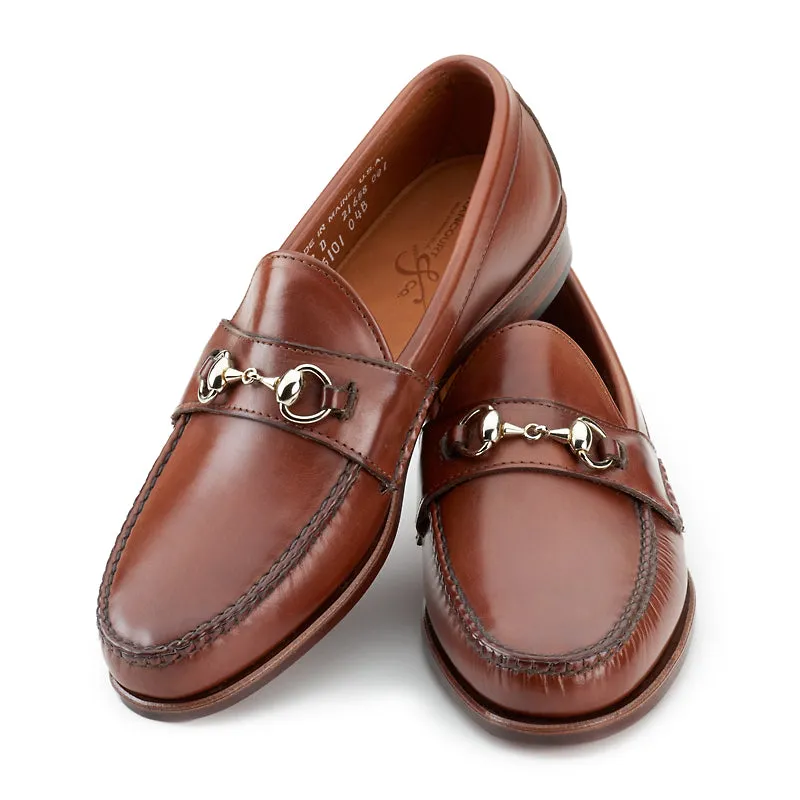 Horsebit Loafers - Tan Calf sold by Rancourt & Co