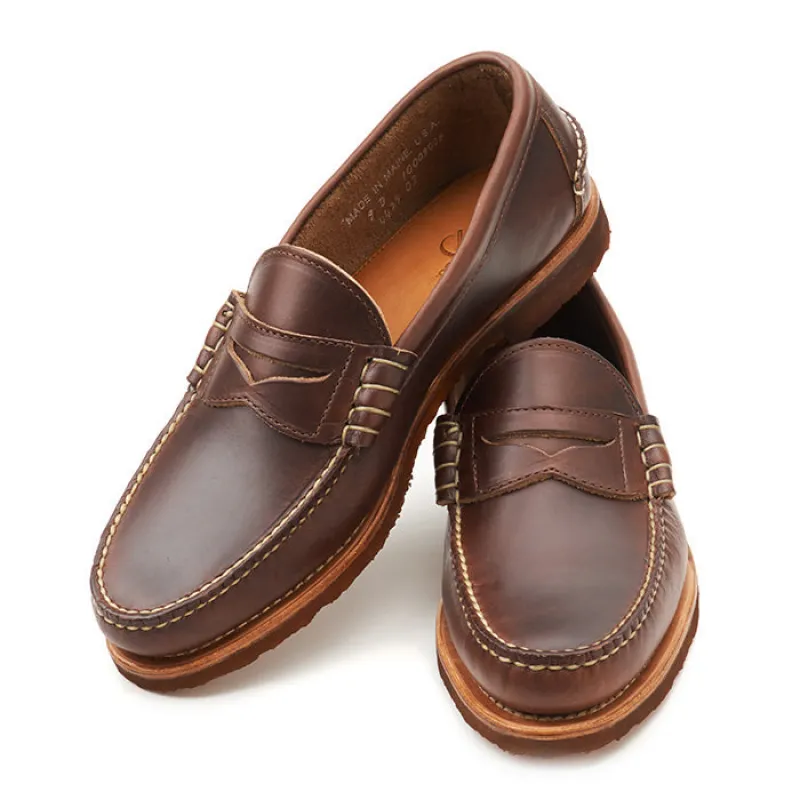 Beefroll Penny Loafers LH - Heritage Brown sold by Rancourt & Co