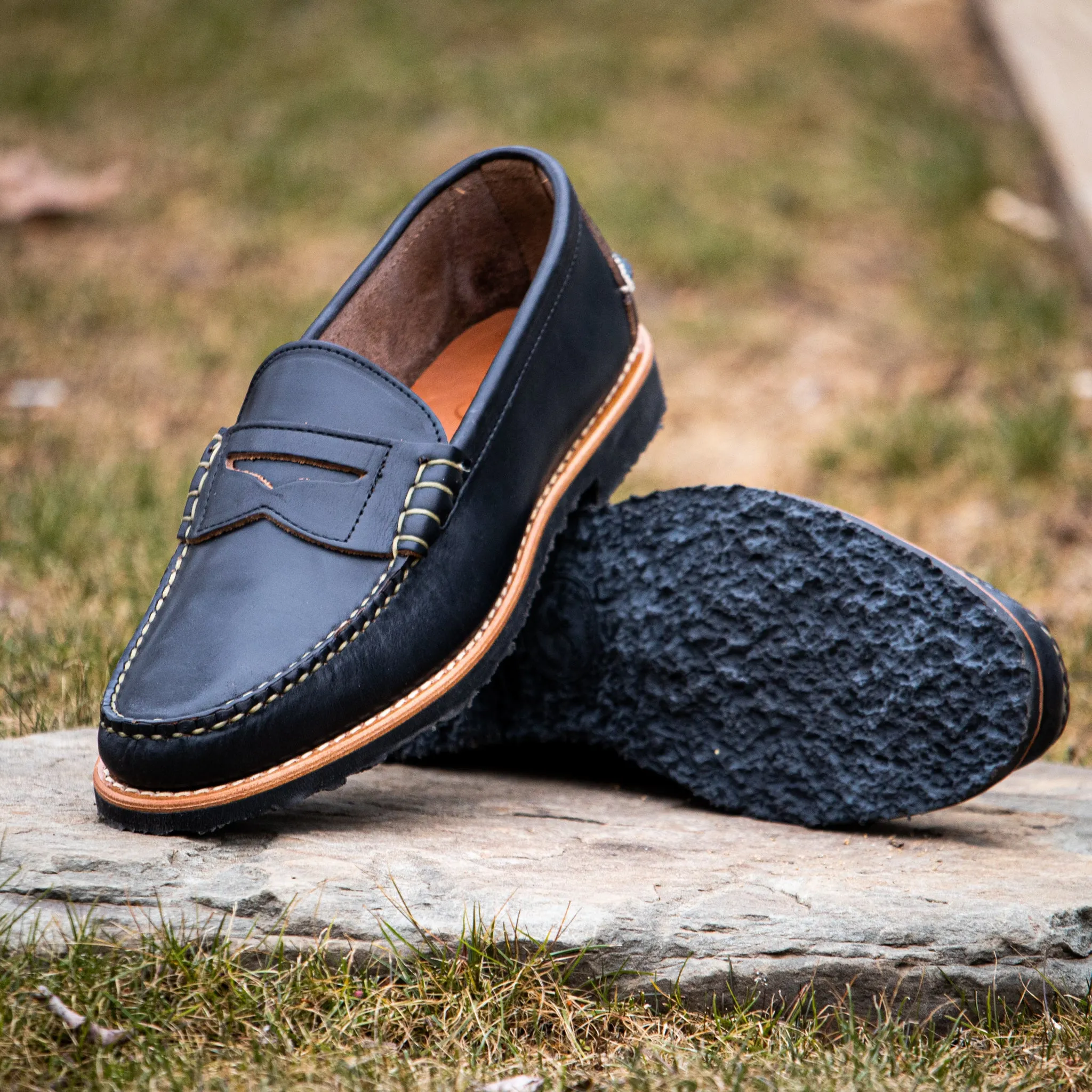 Beefroll Penny Loafers LH - Black sold by Rancourt & Co product image thumbnail 3