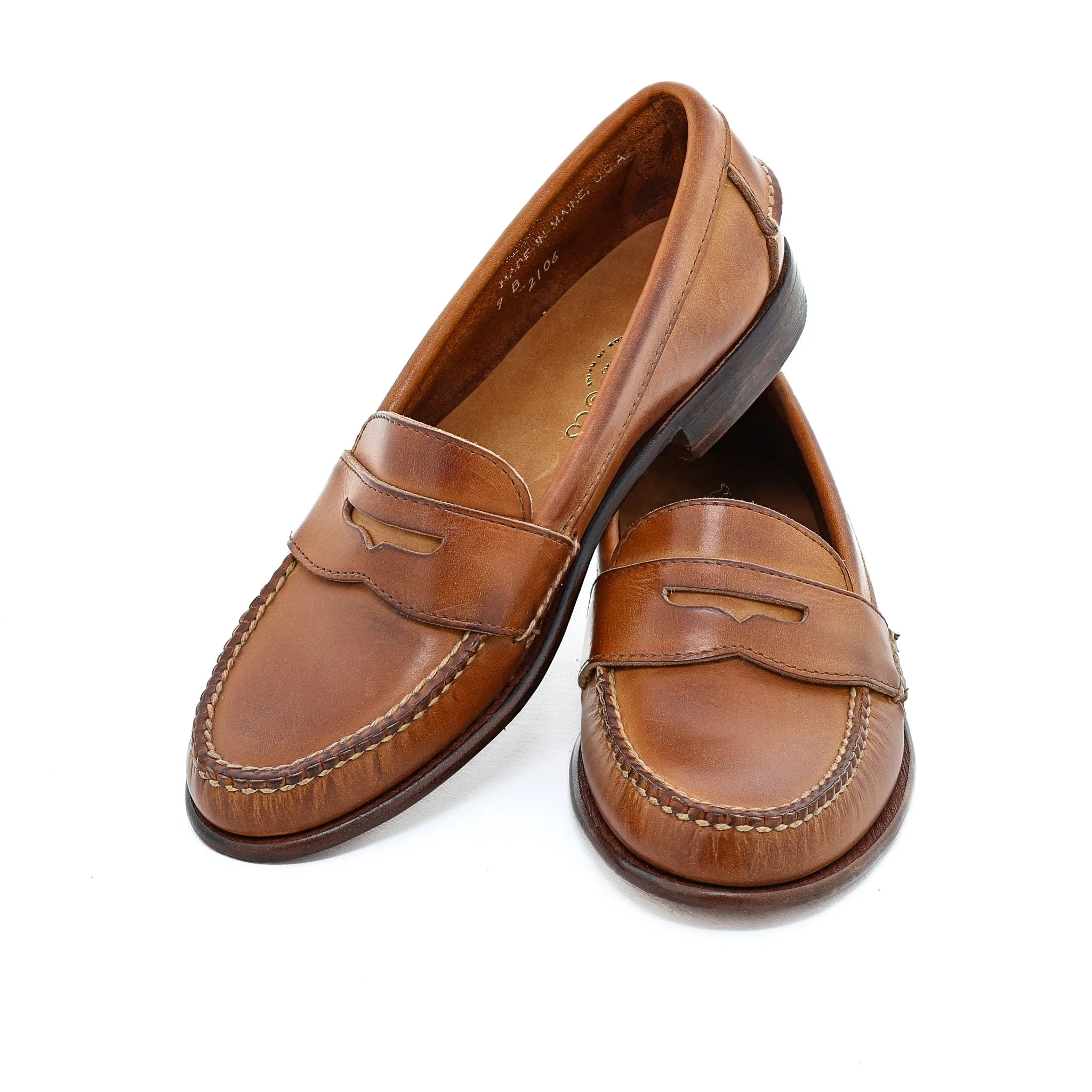 Women's Pinch Penny Loafer - Tan Labrador sold by Rancourt & Co
