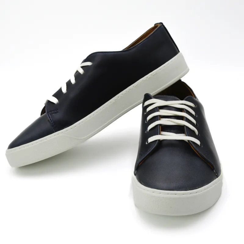 Court Classic 2.0 Low - Parisian Blue made by Rancourt & Co