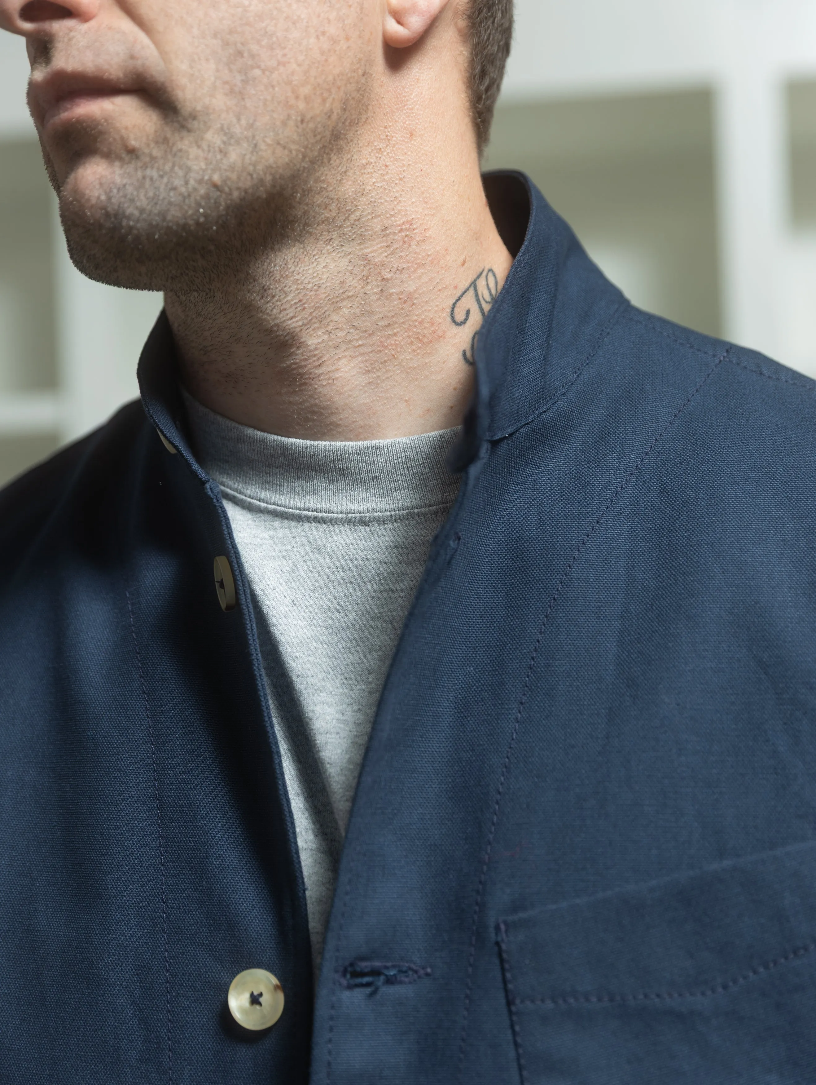 Slack Jacket - Navy Canvas sold by Shockoe Atelier product image thumbnail 5