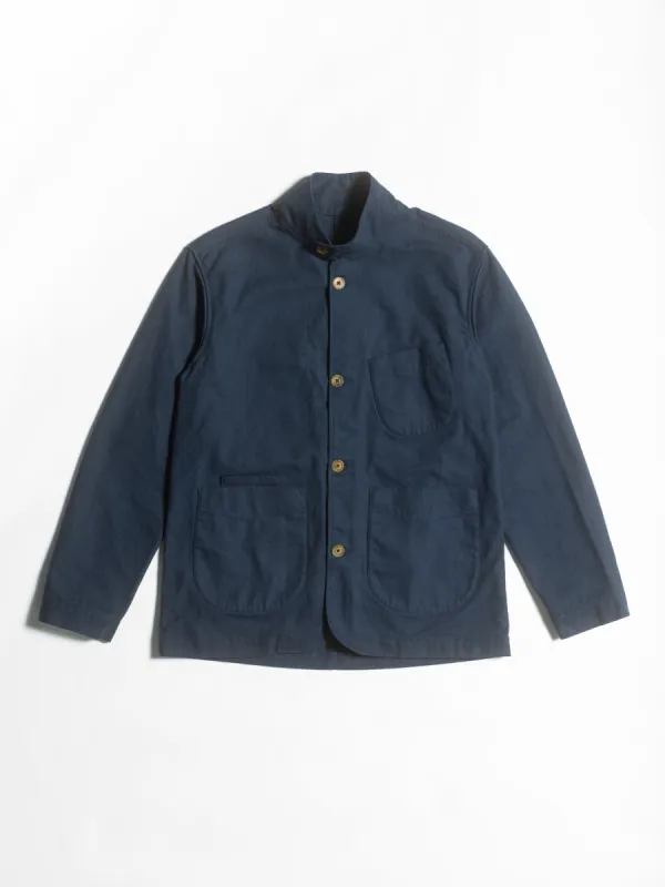 Slack Jacket - Navy Canvas made by Shockoe Atelier