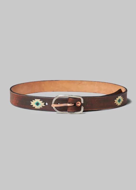 Billy Made For Friends Southwest Belt - Brown sold by Shockoe Atelier