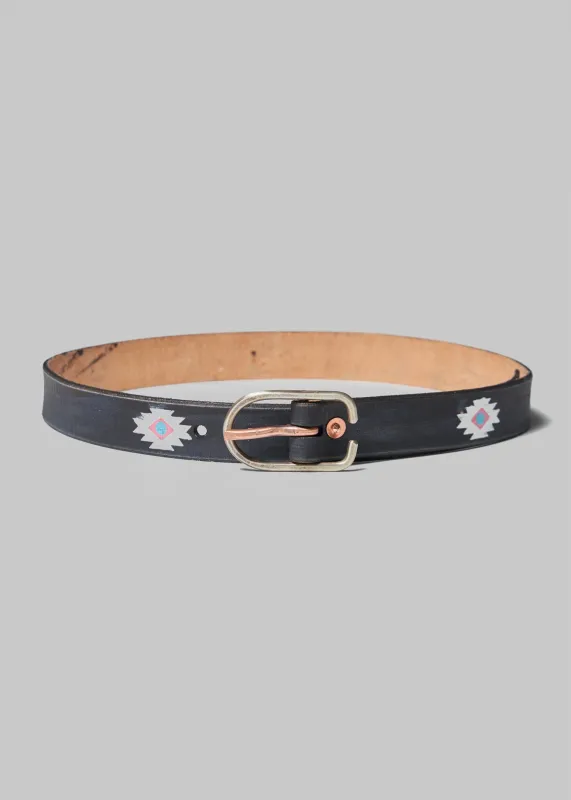Billy Made For Friends Southwest Belt - Black sold by Shockoe Atelier