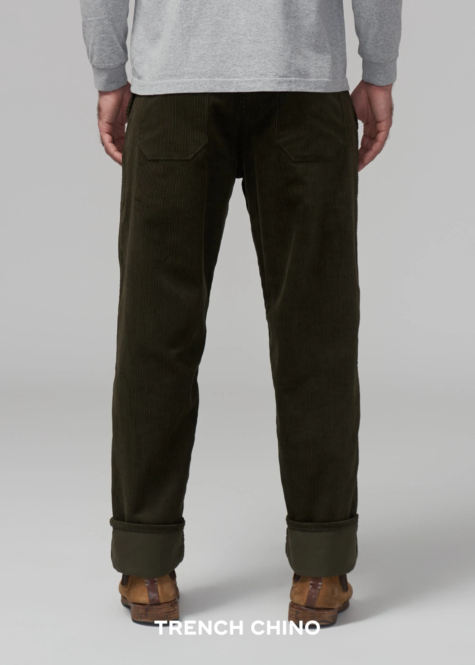 Olive Corduroy - Trench Chino sold by Shockoe Atelier product image thumbnail 3